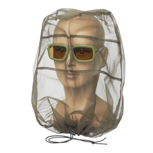 Накомарник с очками GARDGIFT (метал.оправа/светло-коричневые поляризационные линзы)