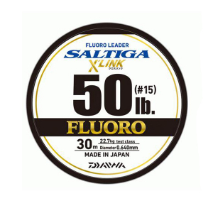 Леска Daiwa Saltiga X Link Fluorocarbon 30m 60Lb
